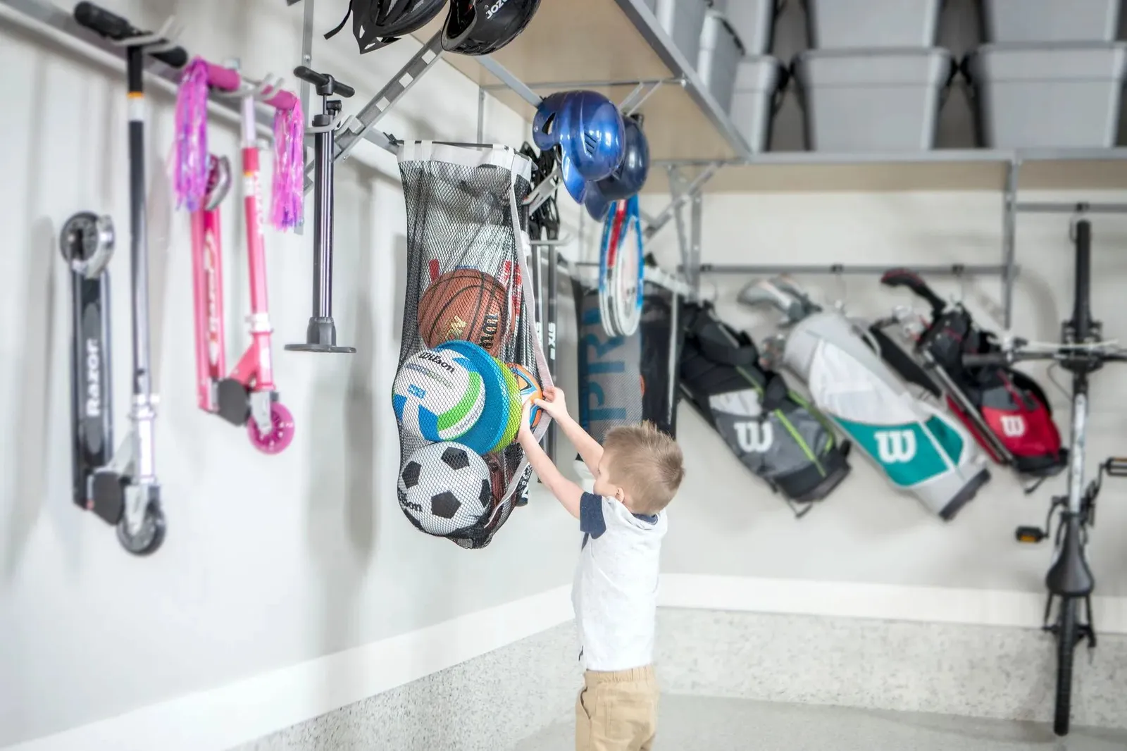 Overhead Garage Storage by Total Space Solutions